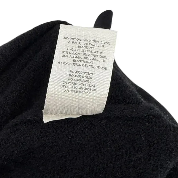 Aritzia Wilfred Lorin Sweater‎ Black Wool Alpaca Turtleneck Womens Small - Image 11