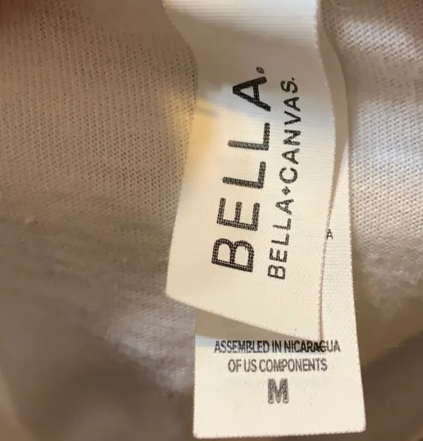 Bella Zoolander White T-shirt Balls Models Size Medium - Image 6