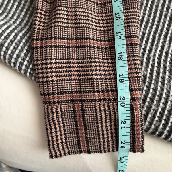 Abercrombie & Fitch Oversized Flannel Shirt Jacket - Image 10