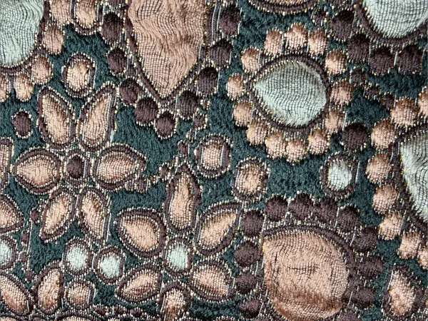 Alice & Olivia Pacey Low V-Neck Metallic Brocade Jacquard Lantern Mini Dress 2 - Image 6