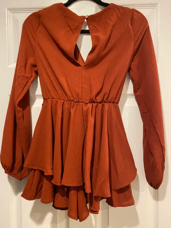 Altar'd State Long Sleeve Romper - Image 2