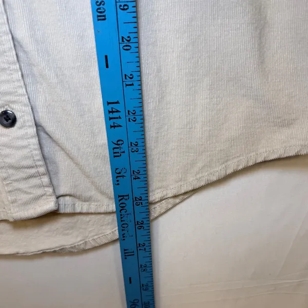 Everlane The Corduroy Oversized Shirt Tan‎ Khaki Button Down XS F-BTDN-CRD-OV-ES - Image 6