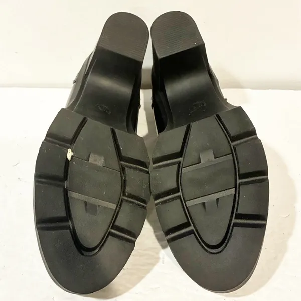 Dadawen Size‎ 9.5/10 Platform Shoes Chunky Mid-heel T-Strap - Image 6