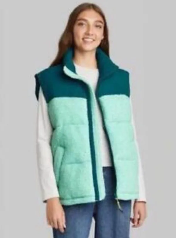 Oversized Puffer Vest Wild Fable S - Image 2