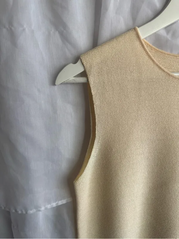 Talbots Vintage Knit Tank Top - Image 2