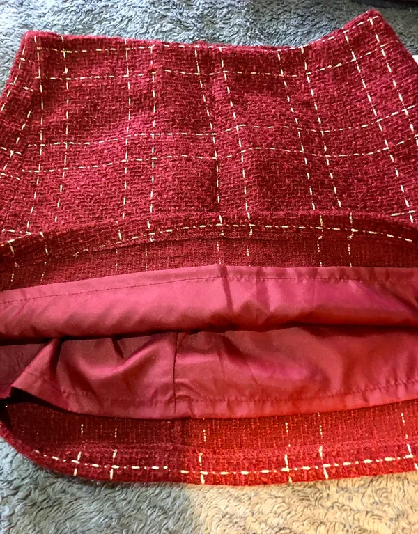 Forever 21 Red Mini Skirt - Image 5