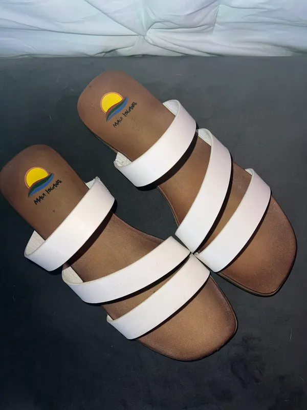 Maui Island White sandals - Image 2