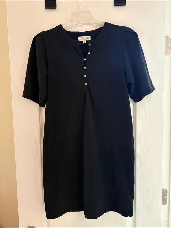 Nation LTD Sallie Mini Dress - Size Medium - Black - Image 4