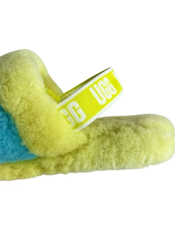 EUC UGG Fluff Yeah Multicolor
Slide Slipper Sandals Size 8.5 - Image 4
