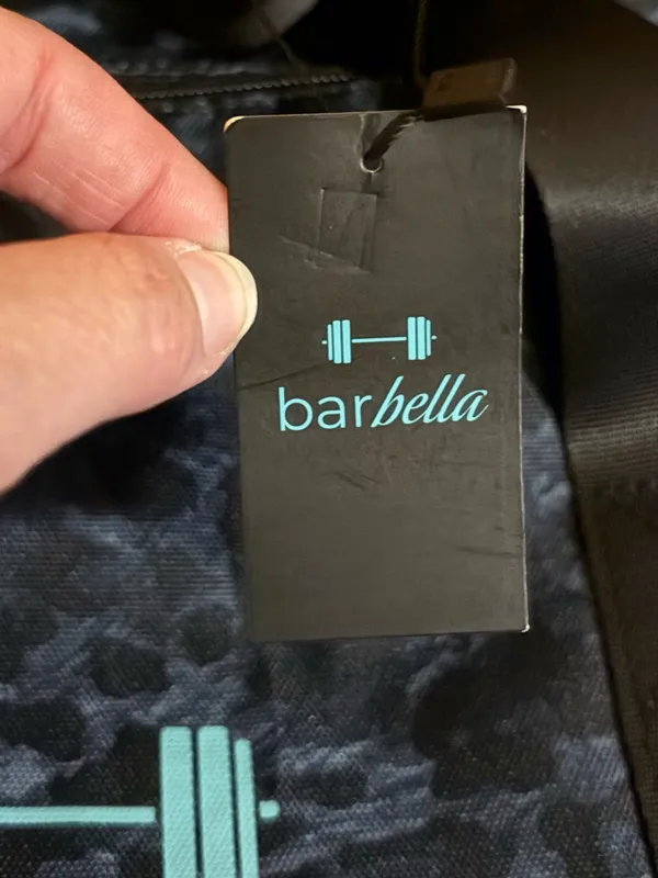 NWT Barbella Barrel Duffle Bag Blue - Image 3