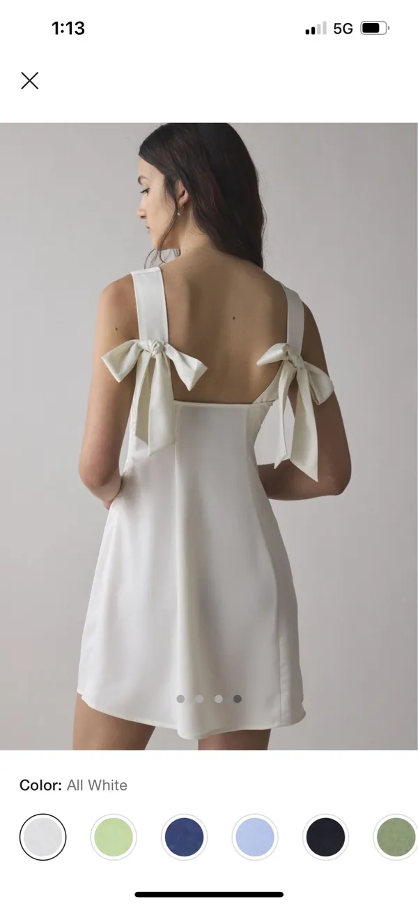 Urban Outfitters Dress Mini White - Image 3