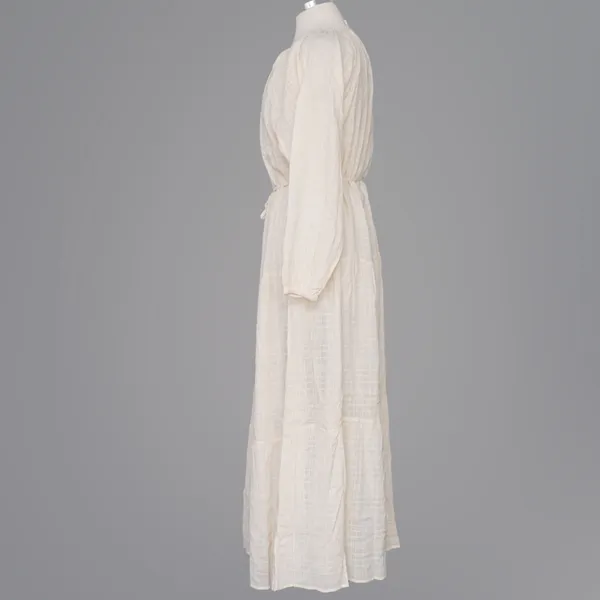 L*Space. Nepali Button‎ Down Cotton Maxi Dress. - Image 5