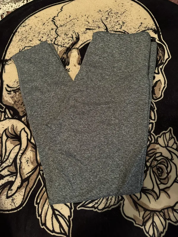 Zobha Gray Leggings - Image 5