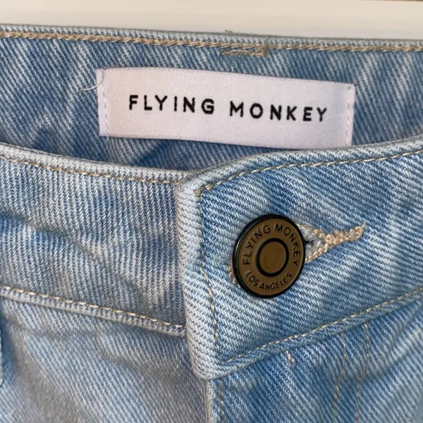 Vervet Flying Monkey Distressed High Rise Jeans Size 27 - Image 9