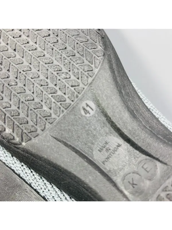 Arcopedico LS Comfort Shoes Womens 10 Gray Knitted Round Toe Casual Lace Up - Image 6