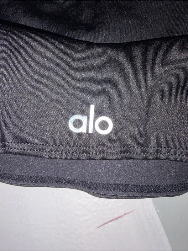 Alo Yoga Thrill Seeker Black Bra - Image 9