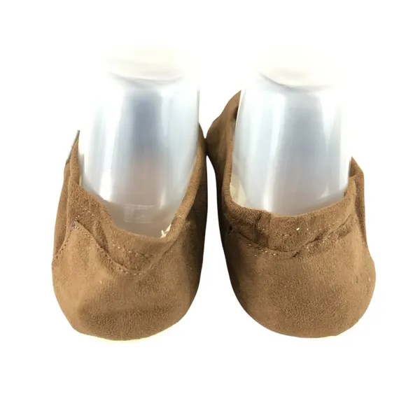 Bucco Womens Espadrille Flats Faux Suede Slip On Brown Size 10 - Image 3