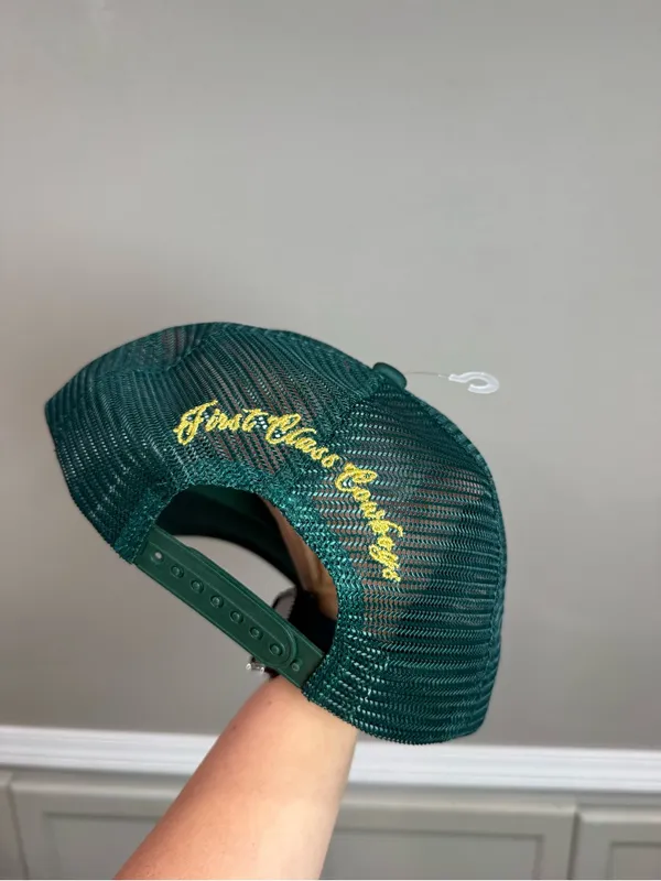 NEW Beverly Hills Rodeo Green Trucker Hat - Image 3