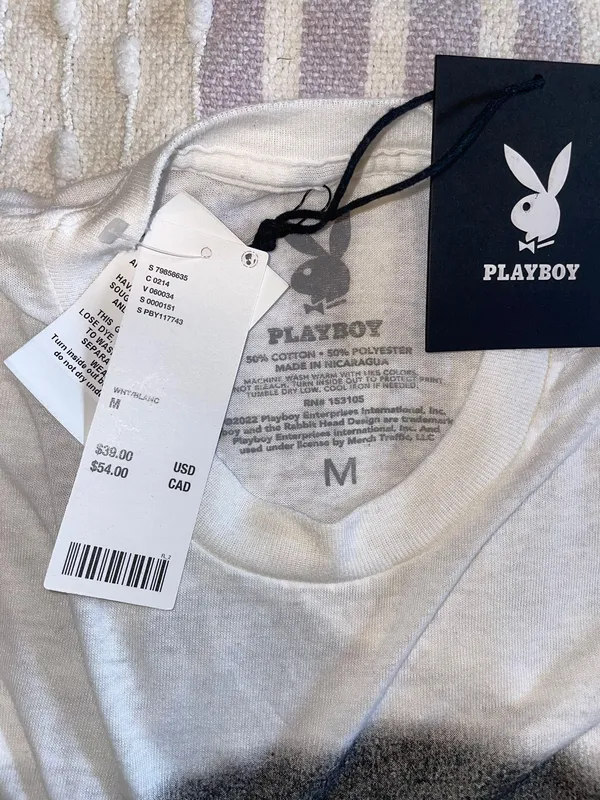 Playboy White Bunny T-shirt - Image 2