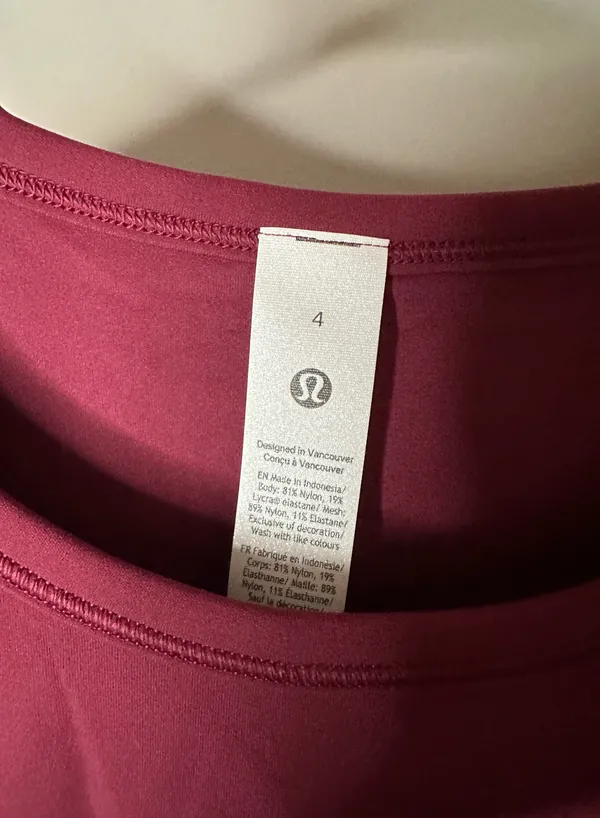 Lululemon Long Sleeve Top - Image 3