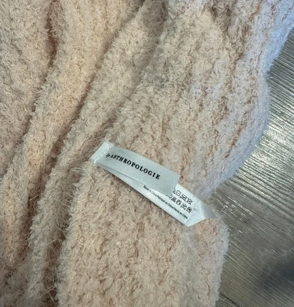Anthropologie Pink Scarf - Image 2