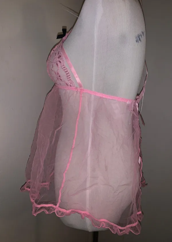 Dreamgirl Babydoll Lingerie O/S - Image 7