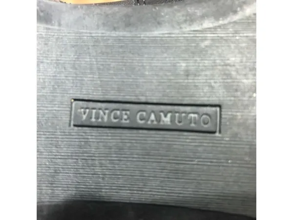 Vince Camuto Black Leather Riding Boots Knee High Size 6.5 - Image 9