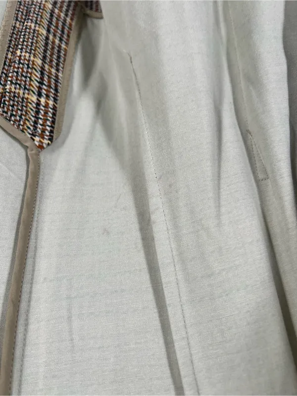 Cabi Pastime Plaid Jacket Blazer Style #3548 Brown Multi Size 4 - Image 9
