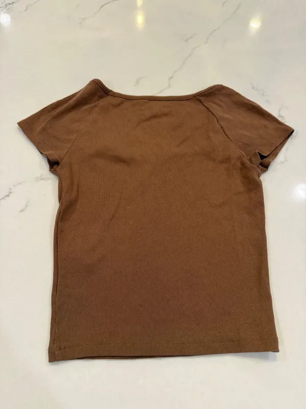 Madewell Ribbed Square Neck Top - Image 2