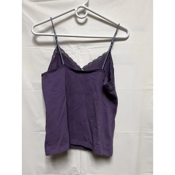 Essentiel Antwerp Purple Lace Trim Camisole Top Size‎ 3 NWT Macaw - Image 4