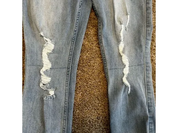 Abercrombie & Fitch Curve Love High Rise Super Skinny Jeans 2 Regular - Image 4