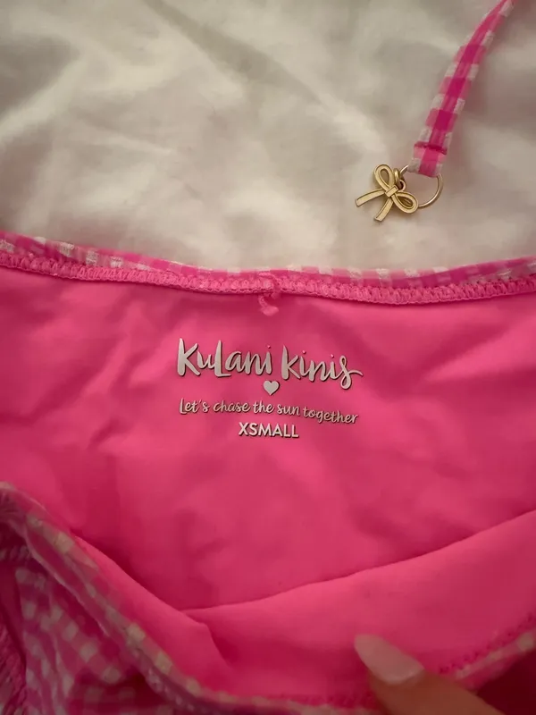 Kulani Kinis Bikini Set Pink - Image 2