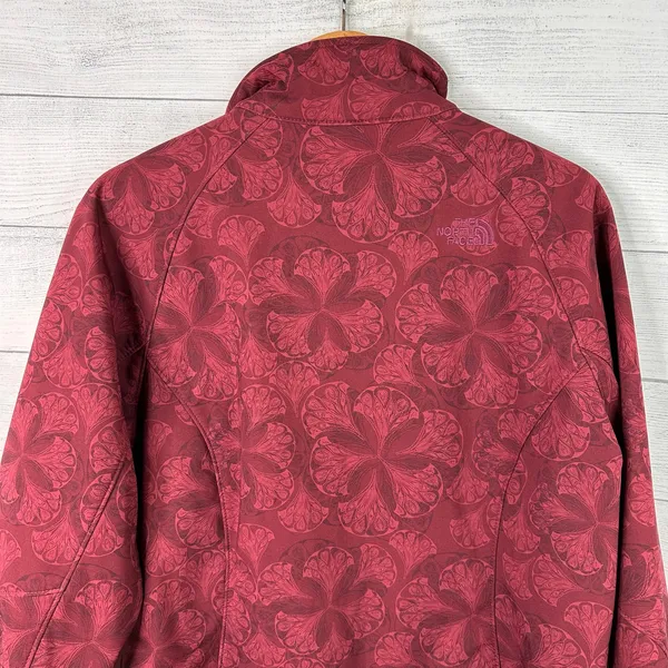 The North Face Womens Large Apex Bionic Softshell Jacket Floral Hiking Camping - Image 6