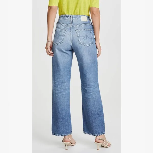 AG Adriano Goldschmied Women's Tomas Baggy Straight - Image 5