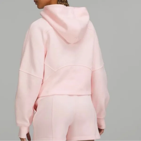 💖✨Lululemon Original Strawberry Milkshake Scuba Oversized Cropped Hoodie - Image 2