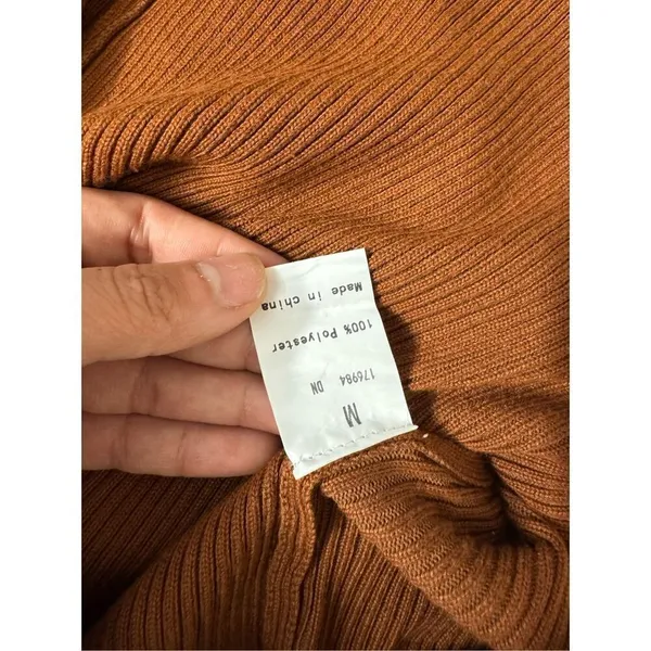 Long sleeve blouse size medium Brown - Image 4