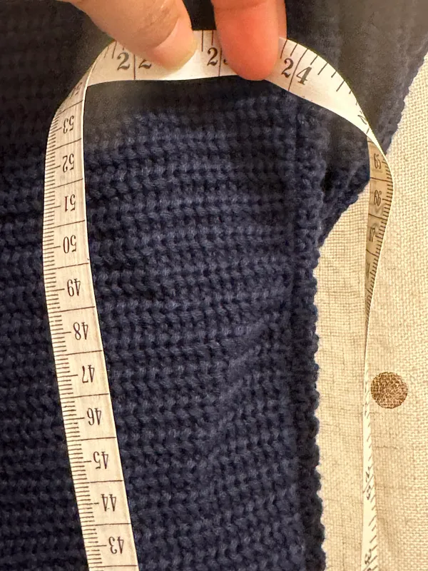 NWT -  Medium Textured Open-Front Cardigan - Navy blue - Image 5