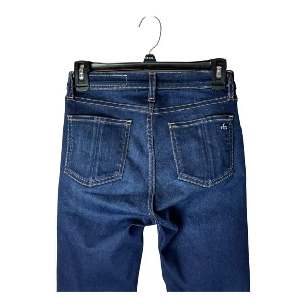 Rag & Bone Jeans Women 25‎ Blue Denim Bedford Wash High Rise Ankle Skinny - Image 5