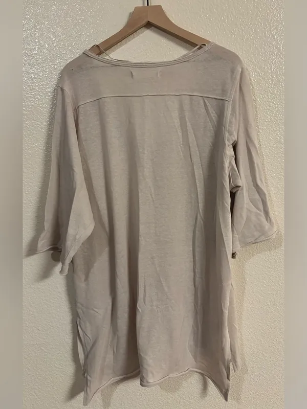 FREE PEOPLE We The Free Morgan Henley Top in Prosecco (cream biege) - Image 3