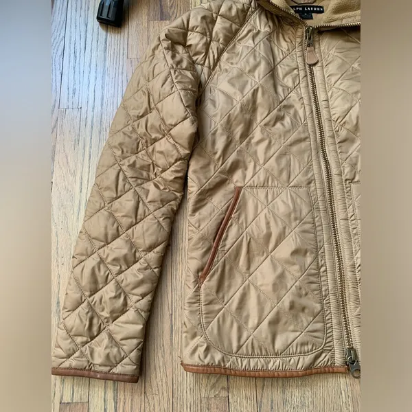Polo Ralph Lauren quilted jacket medium - Image 2