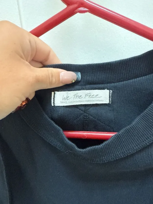 We The Free You Rock Muscle Tank Black Size Small - Image 2