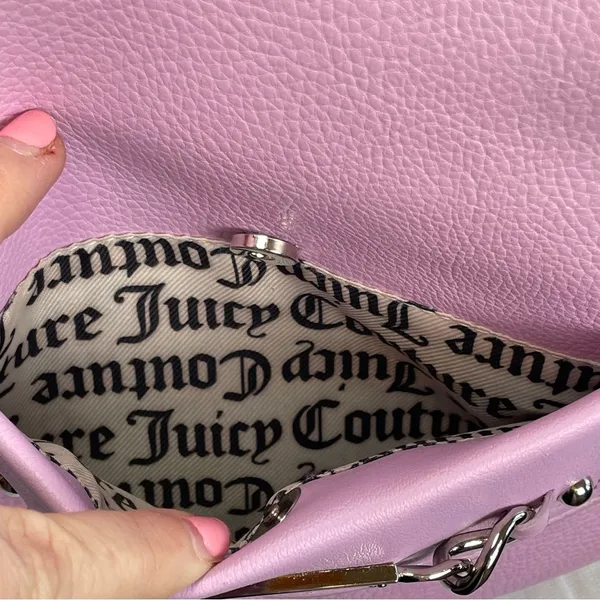 Juicy Couture Mini Backpack‎ Orchid Lilac Purple Casual Spring Adjustable Straps - Image 7