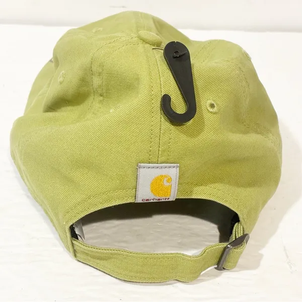 Carhartt Women's Canvas Script Graphic Baseball‎ Cap Hat Green AH5247-W New - Image 2