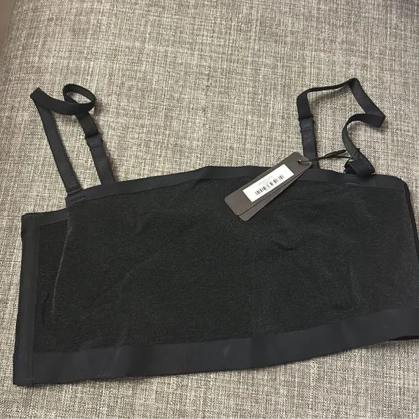 SHEER SCULPT BANDEAU color is onyx NWT SKIMS - Image 3