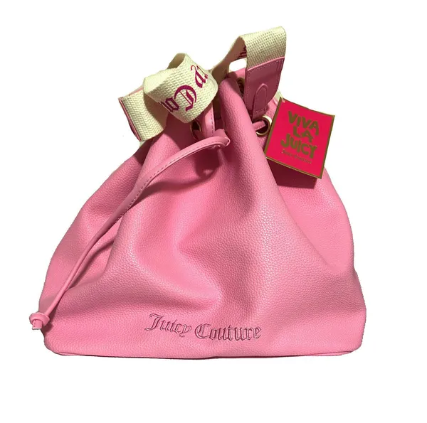 Juicy Couture Pink Drawstring Bag - Image 3