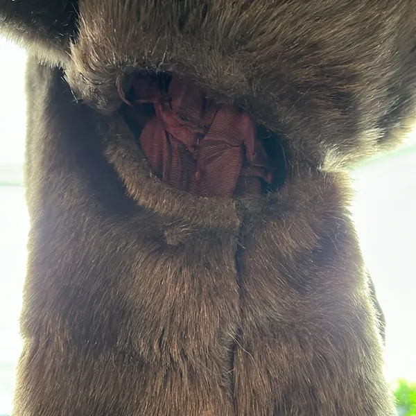 Vintage ILGWU Fur Coat Brown Size undefined - Image 8