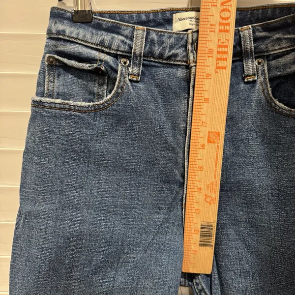 Abercrombie & Fitch Jeans Womens 25 0 The Mom High‎ Rise Ankle Crop Curve Love - Image 4