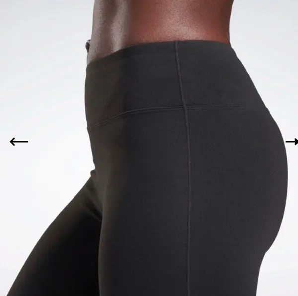 Reebok x Victoria Beckham VB Classic 7/8 Tights, Size Medium - Image 5