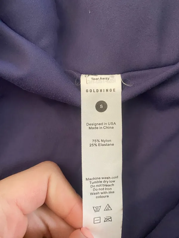 gold hinge polo top - Image 2