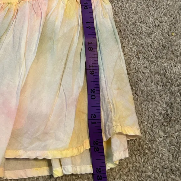 URBAN‎ OUTFITTERS head in the clouds Tie Dye Tiered Halter Mini Dress XS - Image 8